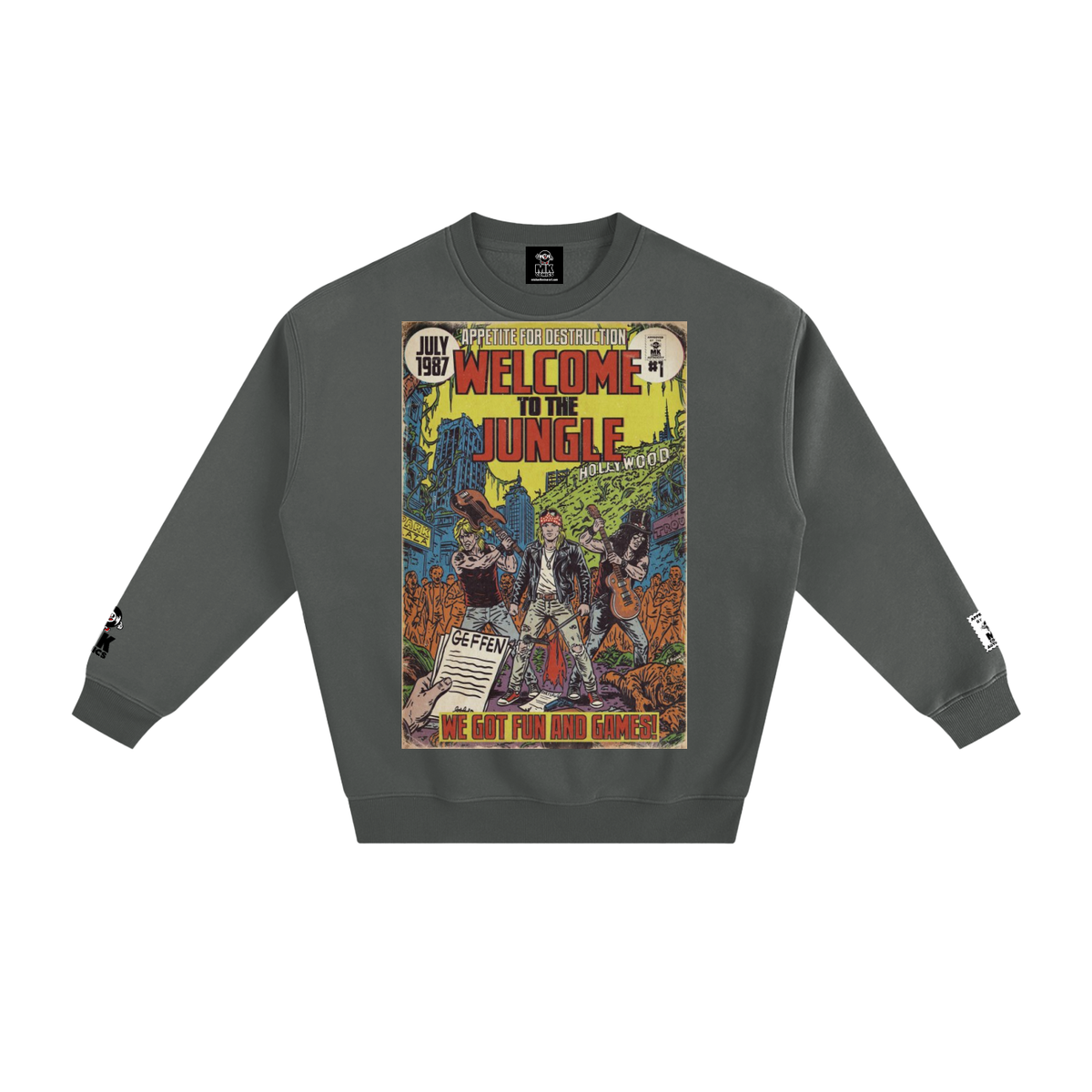 Welcome to the Jungle - Fleeced Sweatshirt