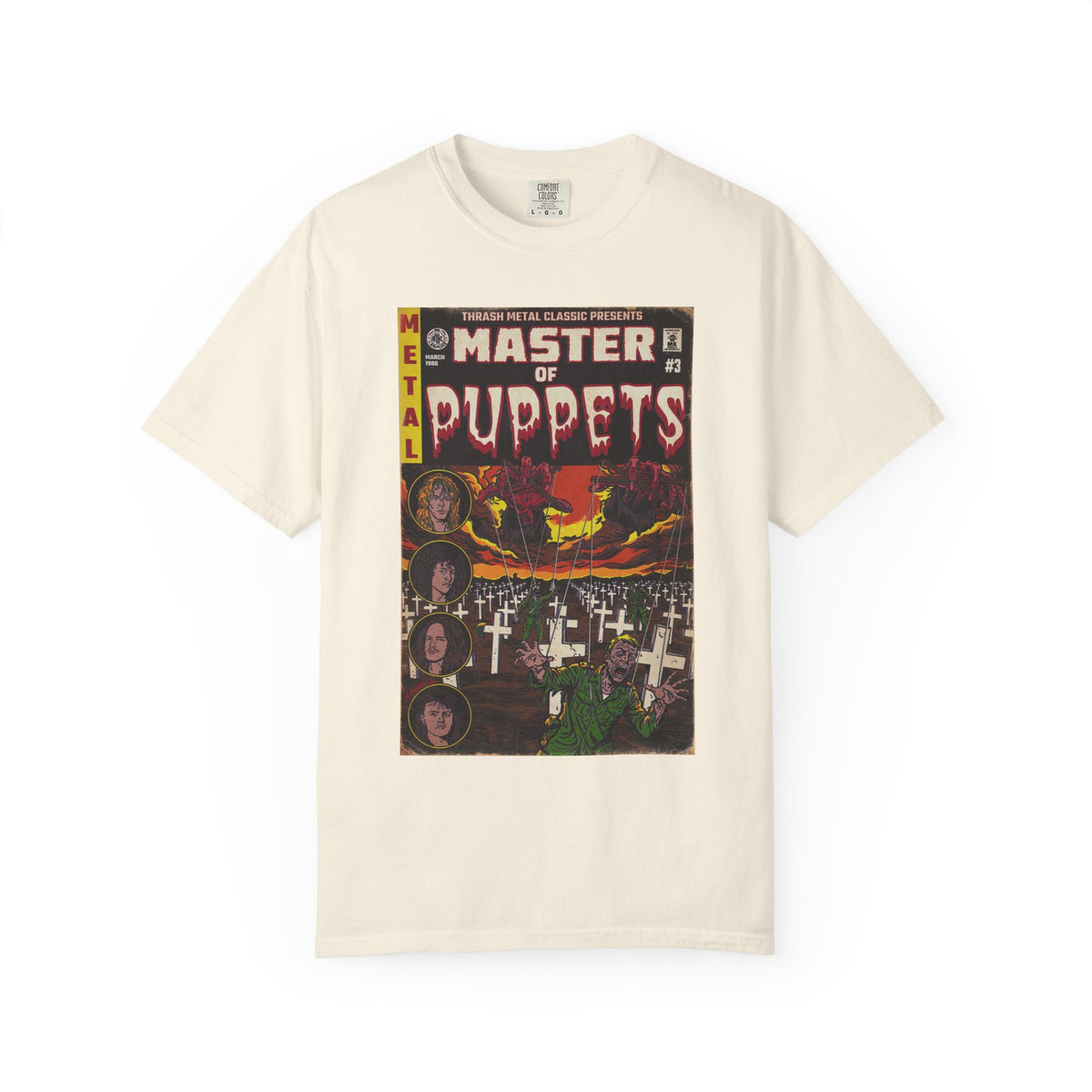 Master of Puppets - Unisex Garment-Dyed T-shirt