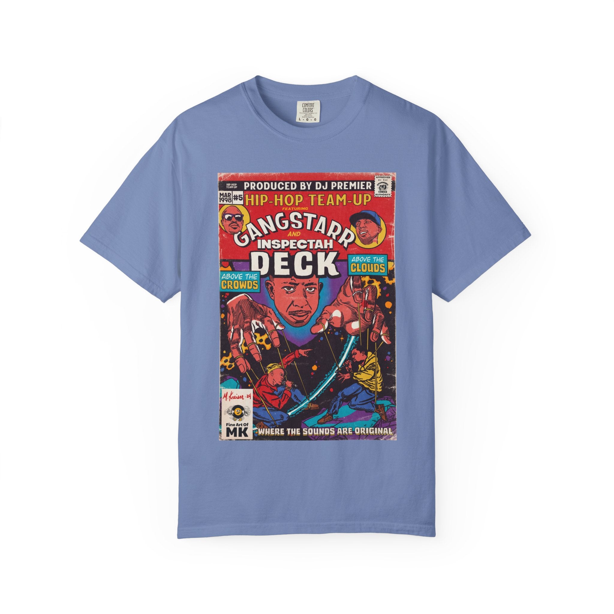 Above The Clouds - Unisex Comfort Colors T-shirt