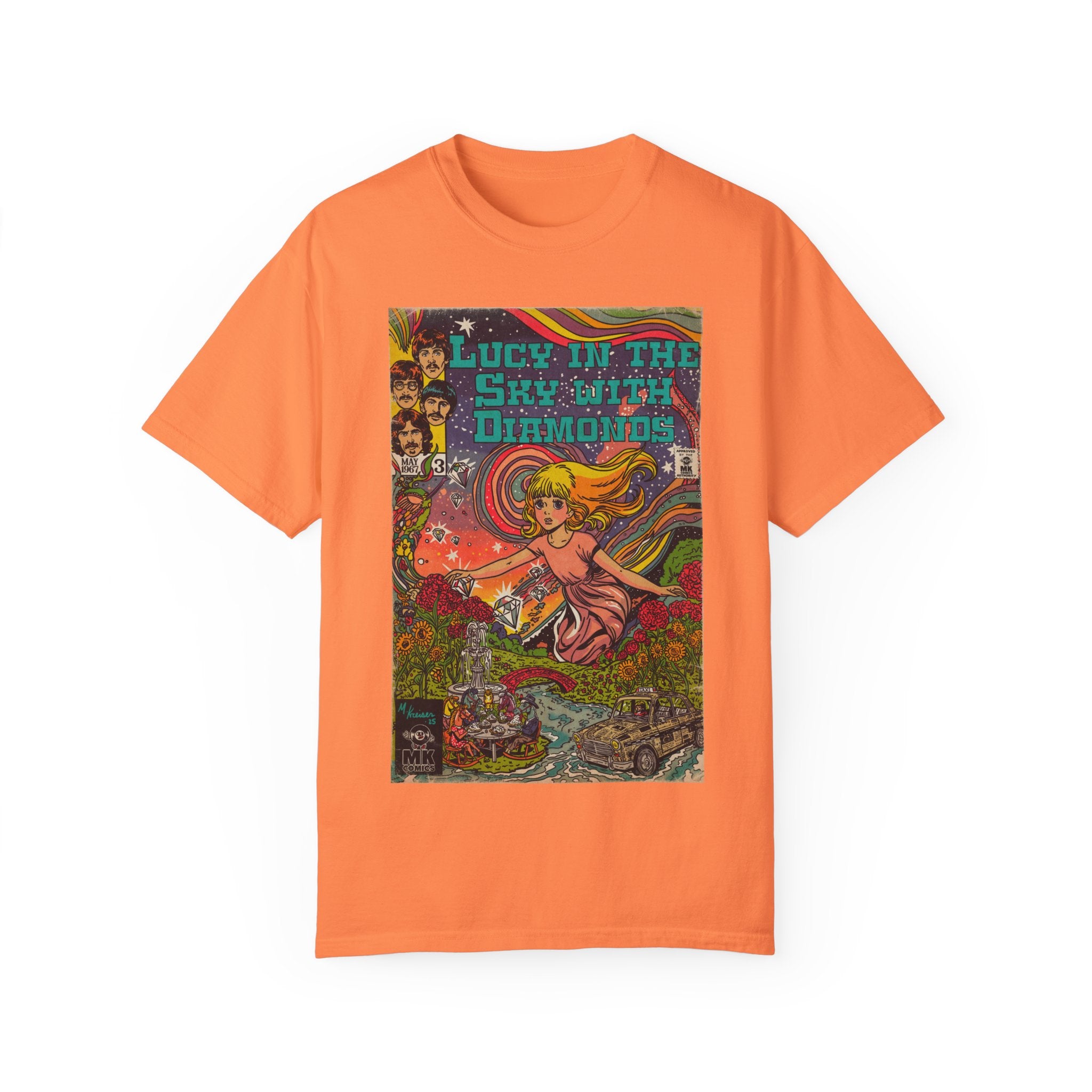 Lucy in the Sky with Diamonds - Unisex Comfort Colors T-shirt