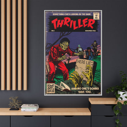 Michael Jackson- Thriller - Gallery Canvas Wraps, Vertical Frame