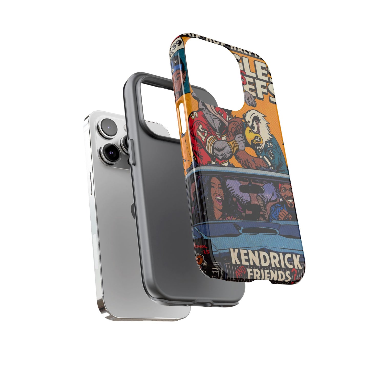 Kendrick & SZA - 2025 Halftime - Eagles vs Chiefs - Tough Phone Cases