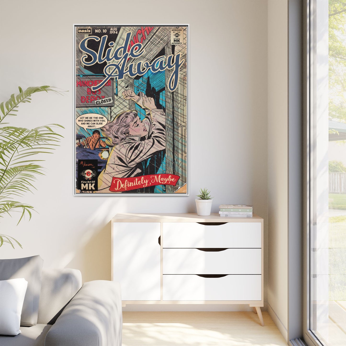 Oasis - Slide Away - Gallery Canvas Wraps, Vertical Frame