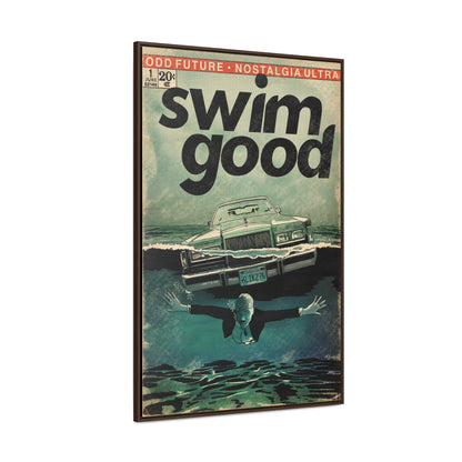 Frank Ocean - Swim Good - Gallery Canvas Wraps, Vertical Frame