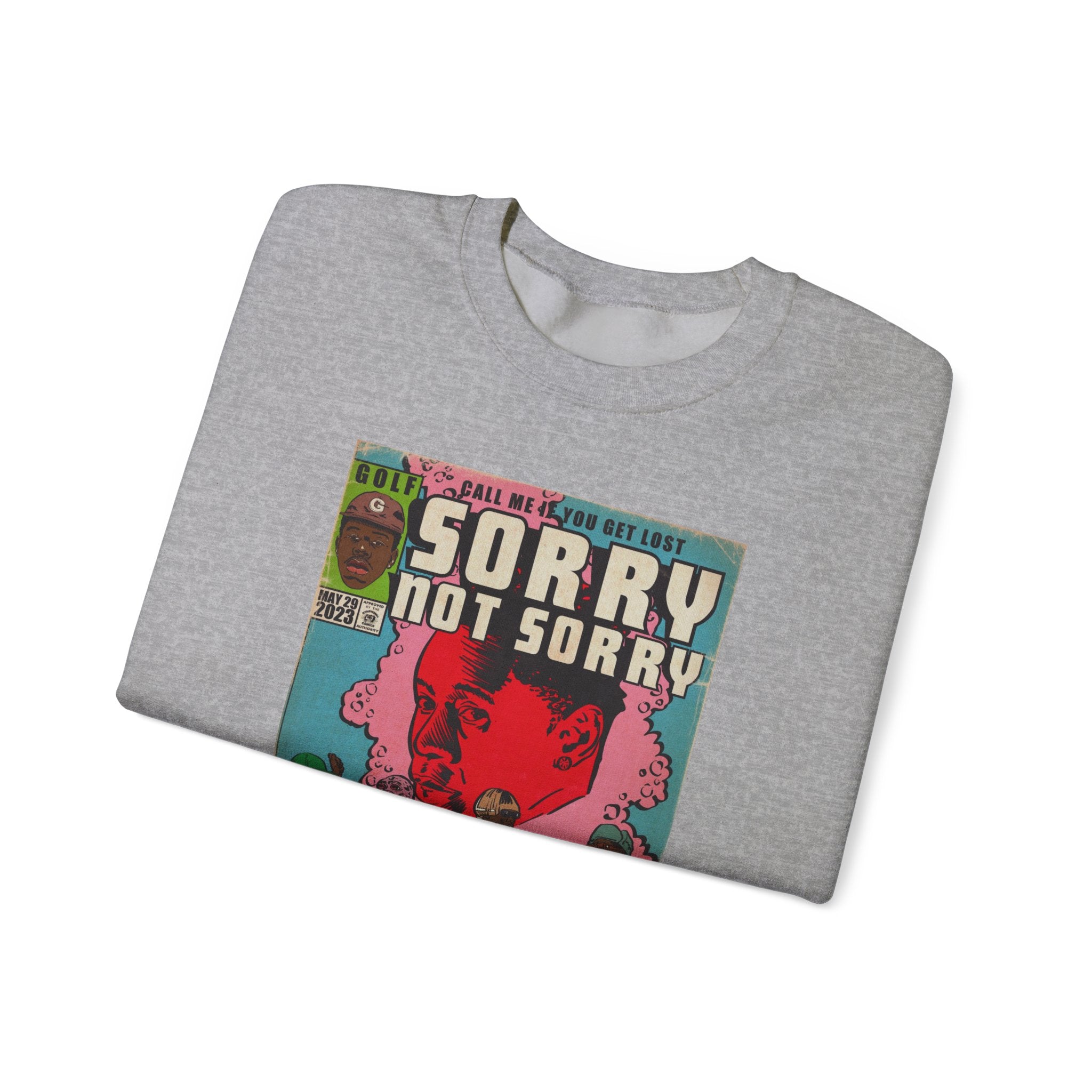 Tyler - Sorry Not Sorry - Unisex Heavy Blend™ Crewneck Sweatshirt