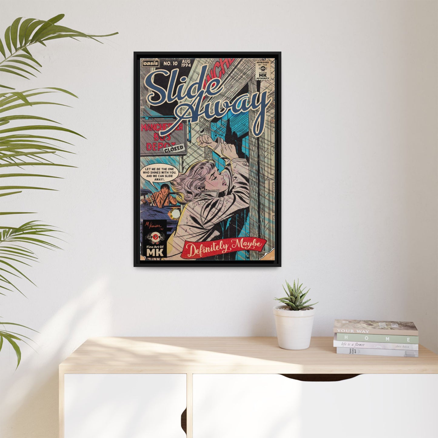 Oasis - Slide Away - Gallery Canvas Wraps, Vertical Frame