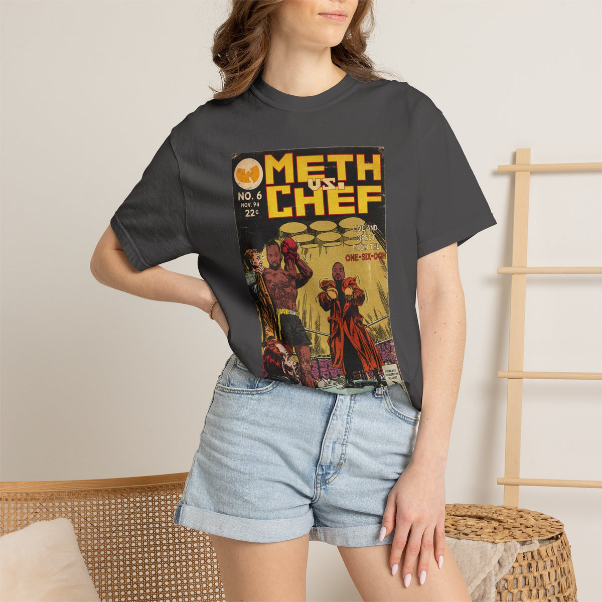 Meth vs. Chef – Unisex Comfort Colors T-Shirt