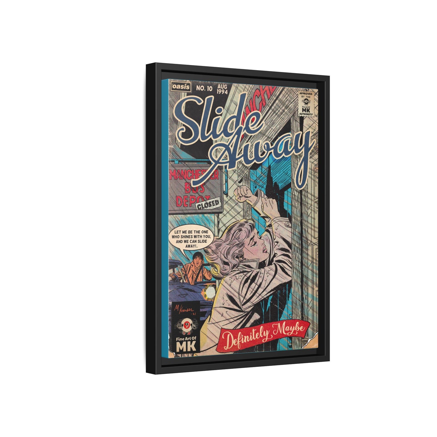 Oasis - Slide Away - Gallery Canvas Wraps, Vertical Frame