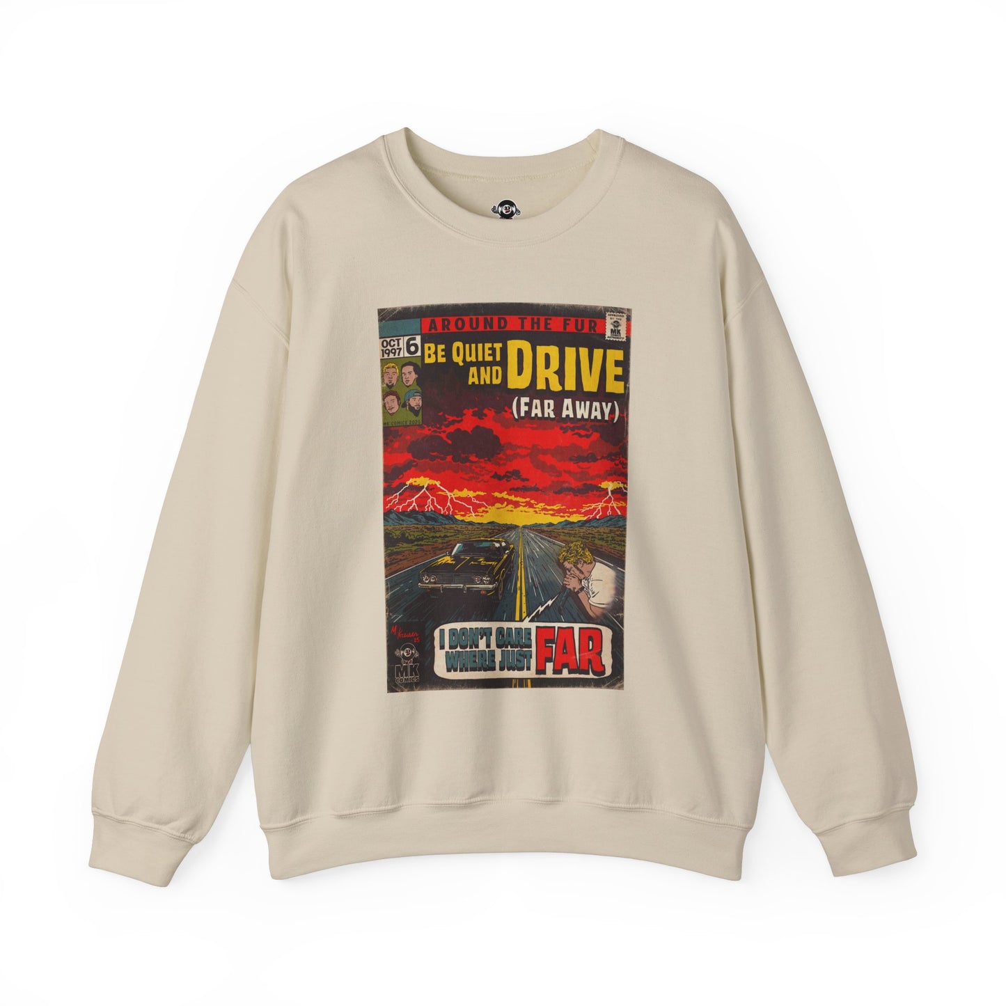 Be Quiet and Drive - Unisex Heavy Blend™ Crewneck Sweatshirt