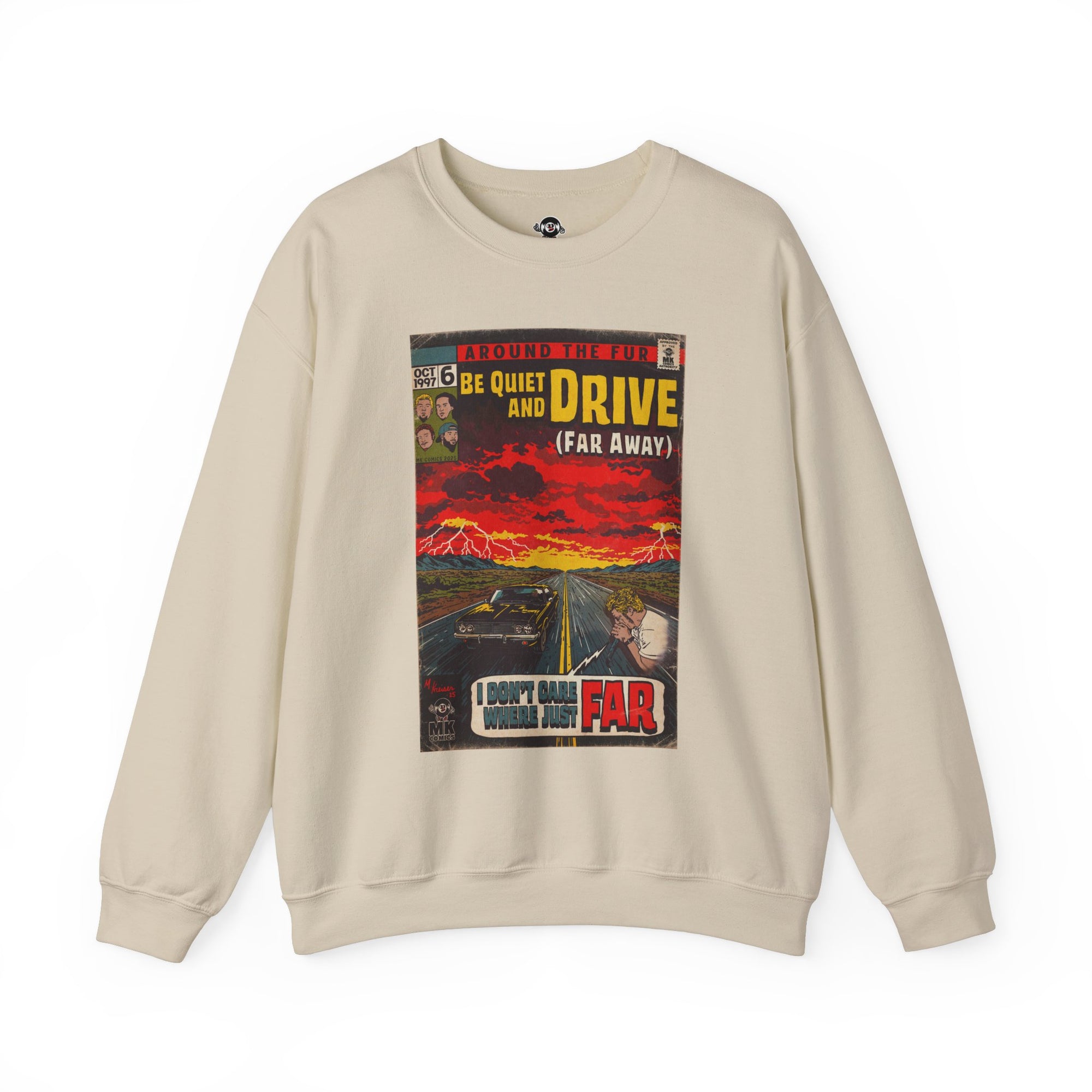 Be Quiet and Drive - Unisex Heavy Blend™ Crewneck Sweatshirt