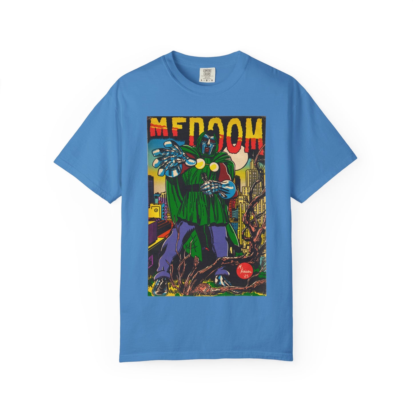 DOOM Comic Book Art - Unisex Comfort Colors T-shirt