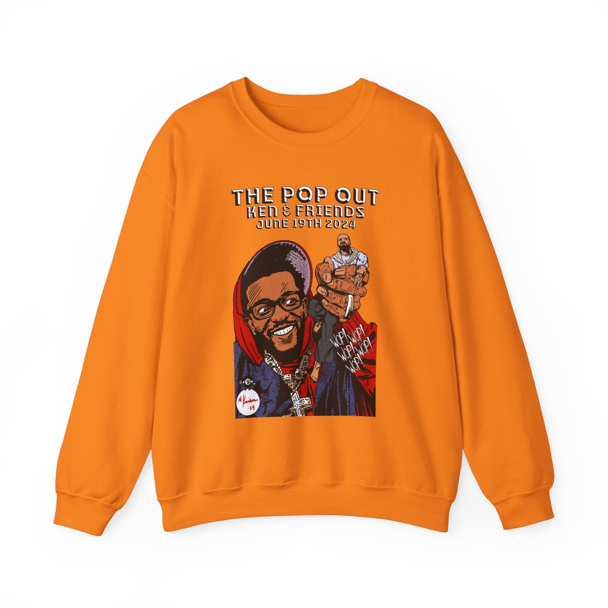 The Pop Out - Unisex Heavy Blend™ Crewneck Sweatshirt