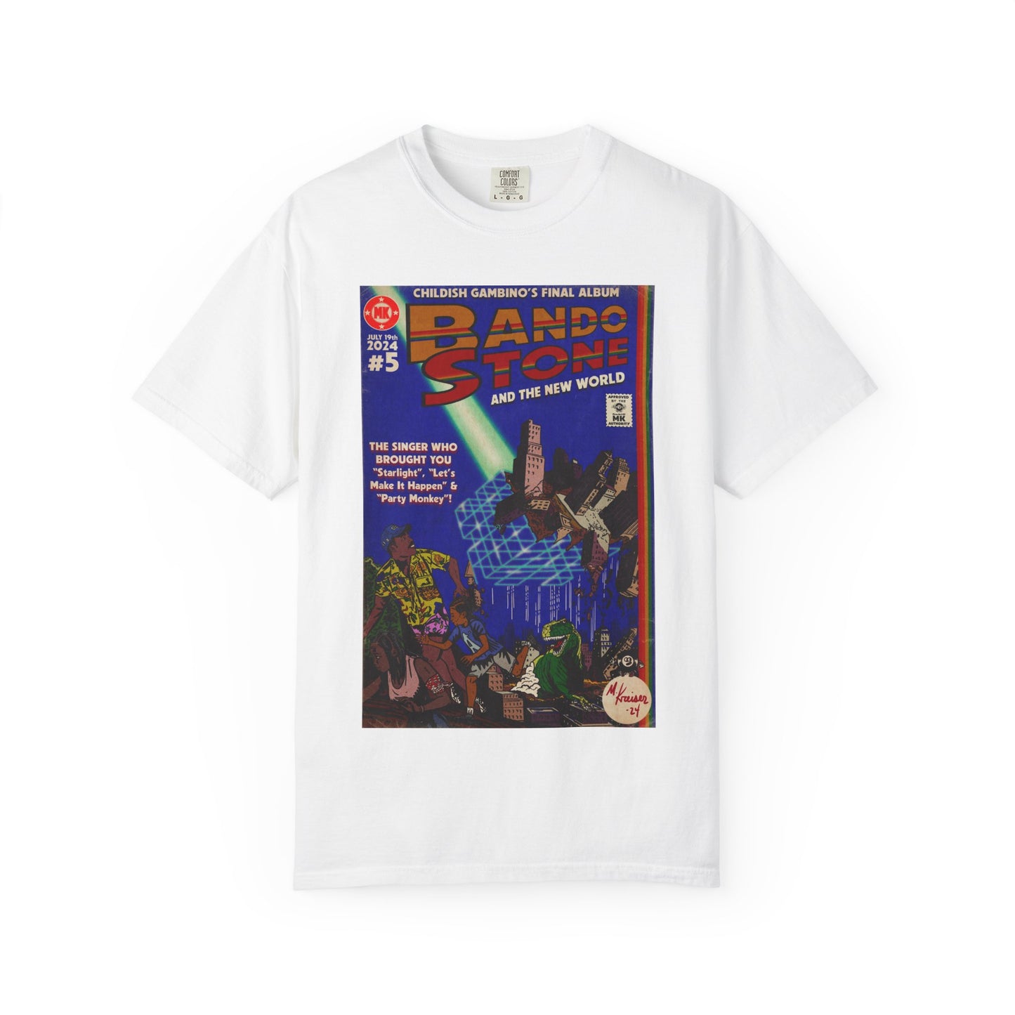 Childish Gambino- Bando Stone - Unisex Comfort Colors T-shirt