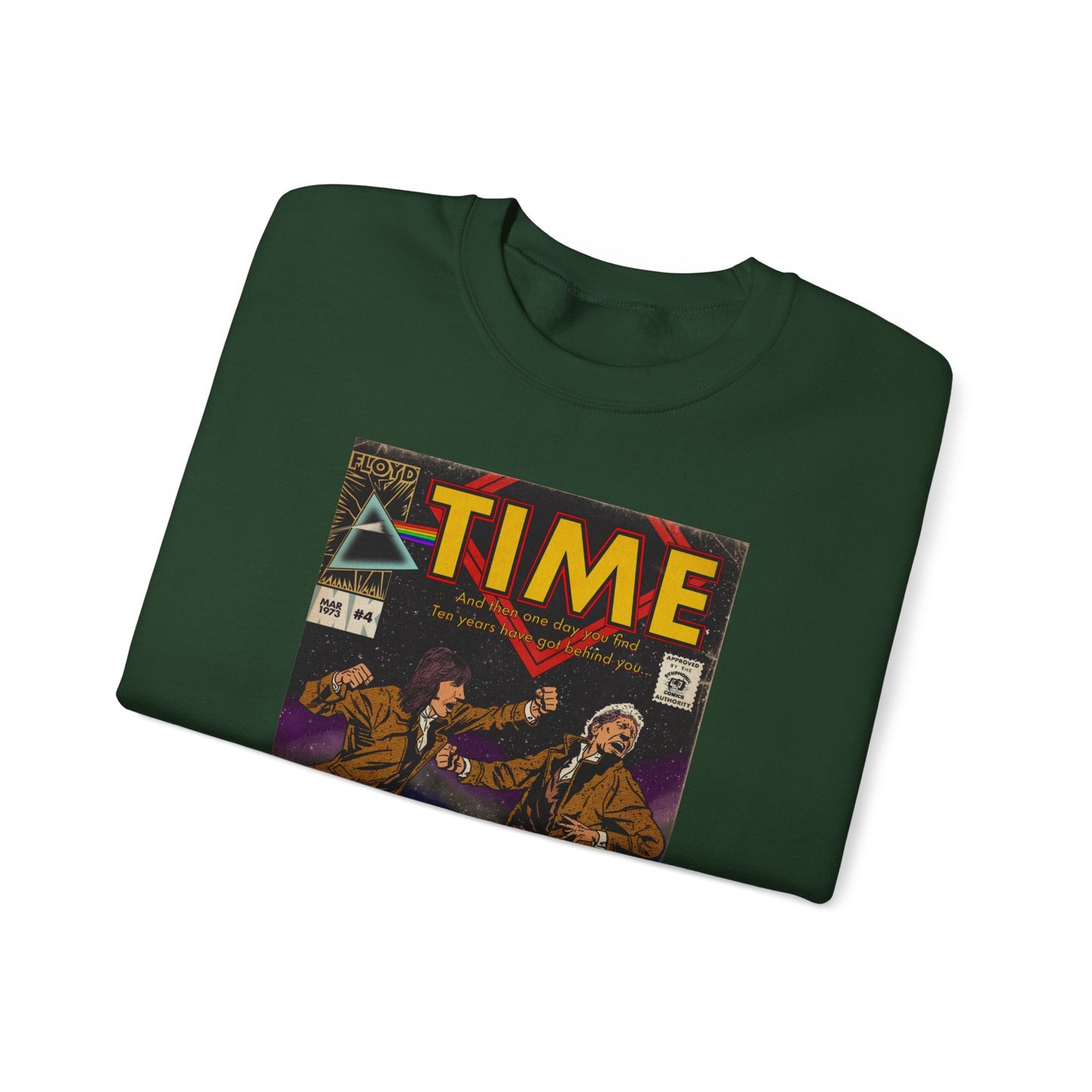 Pink Floyd- Time - Unisex Heavy Blend™ Crewneck Sweatshirt