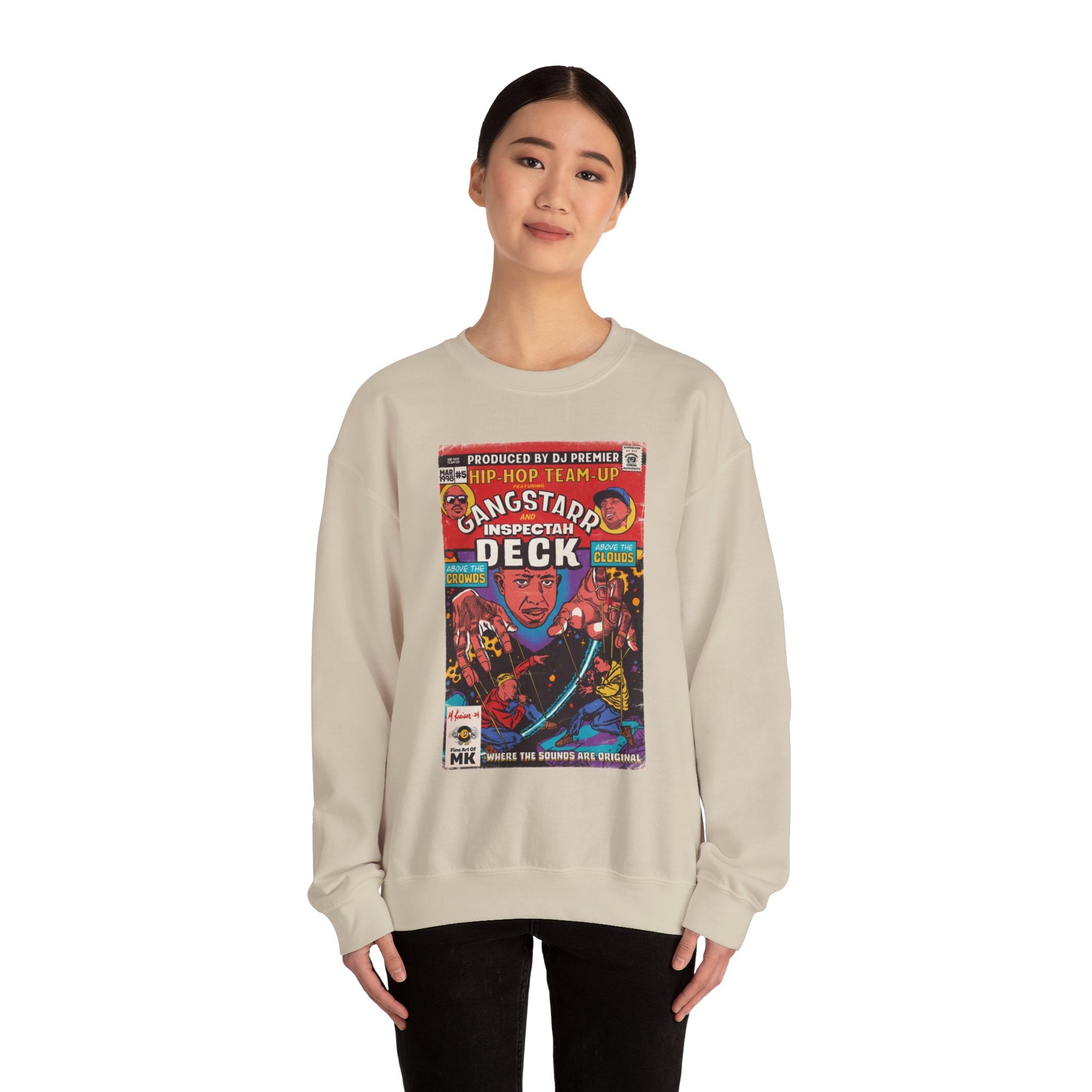 Above The Clouds - Unisex Heavy Blend™ Crewneck Sweatshirt