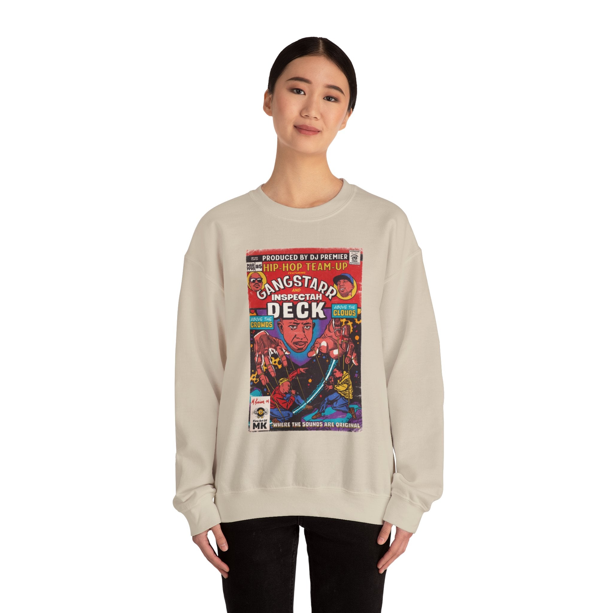 Above The Clouds - Unisex Heavy Blend™ Crewneck Sweatshirt