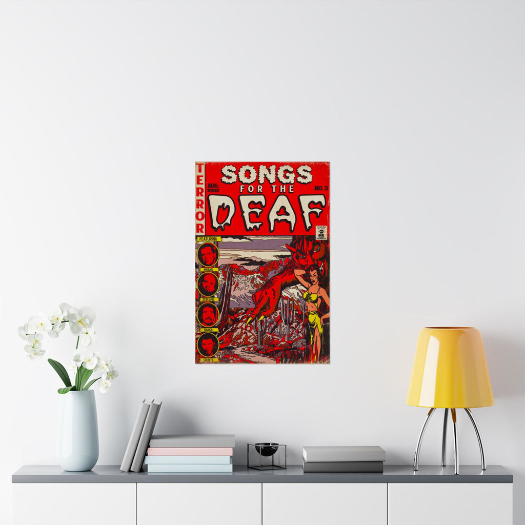 Songs For The Deaf - Vertical Matte Poster