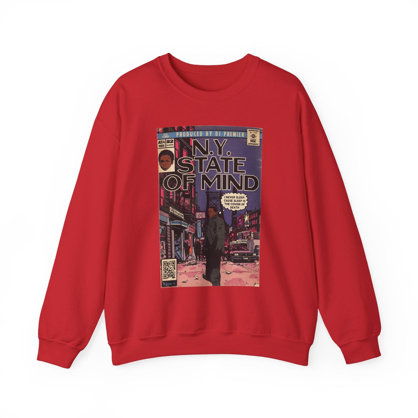 Nas - NY State of Mind - Unisex Heavy Blend™ Crewneck Sweatshirt