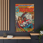 Fantasy Remix - Matte Canvas, Framed (Multi-color)
