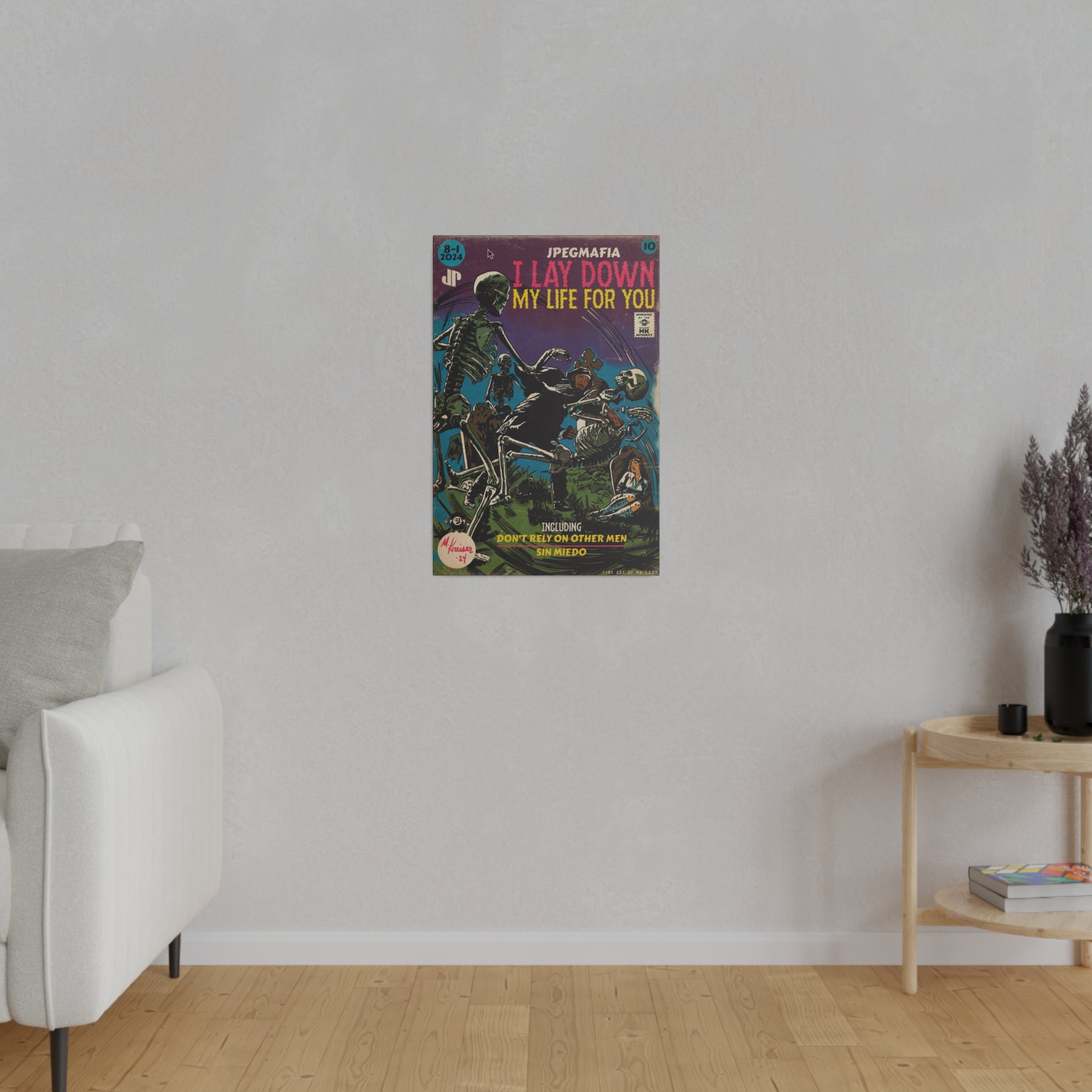 I Lay Down My Life For You - Matte Canvas, Stretched, 0.75"