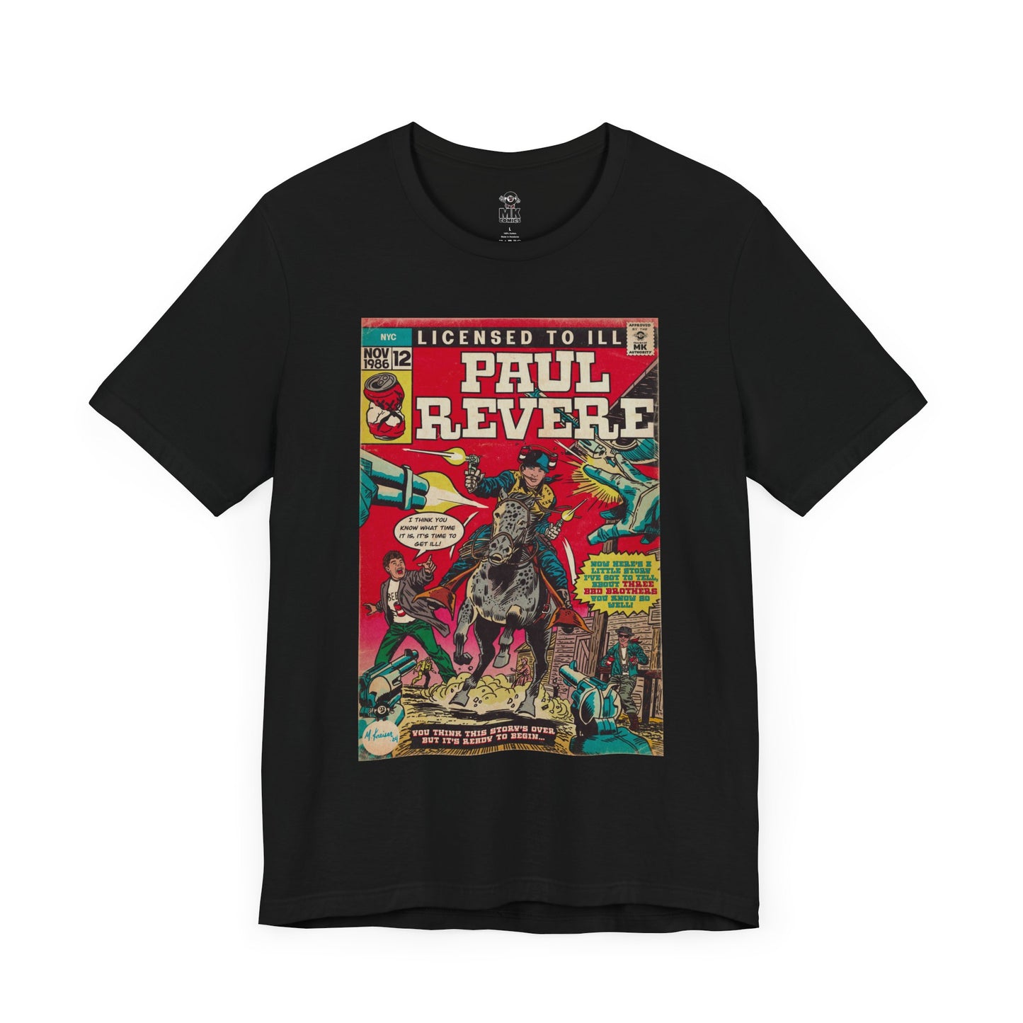 Beastie Boys - Paul Revere - Unisex Jersey Short Sleeve Tee