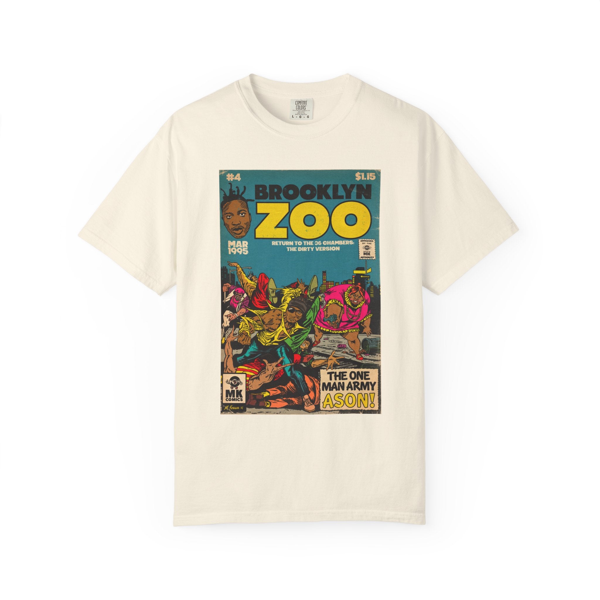 Brooklyn Zoo - Unisex Comfort Colors T-shirt
