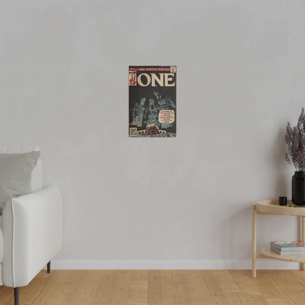One - Matte Canvas, Stretched, 0.75"