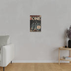 One - Matte Canvas, Stretched, 0.75"