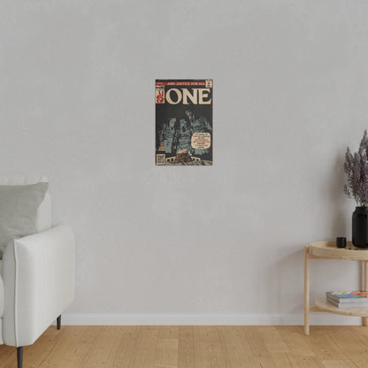Metallica- One - Matte Canvas, Stretched, 0.75"
