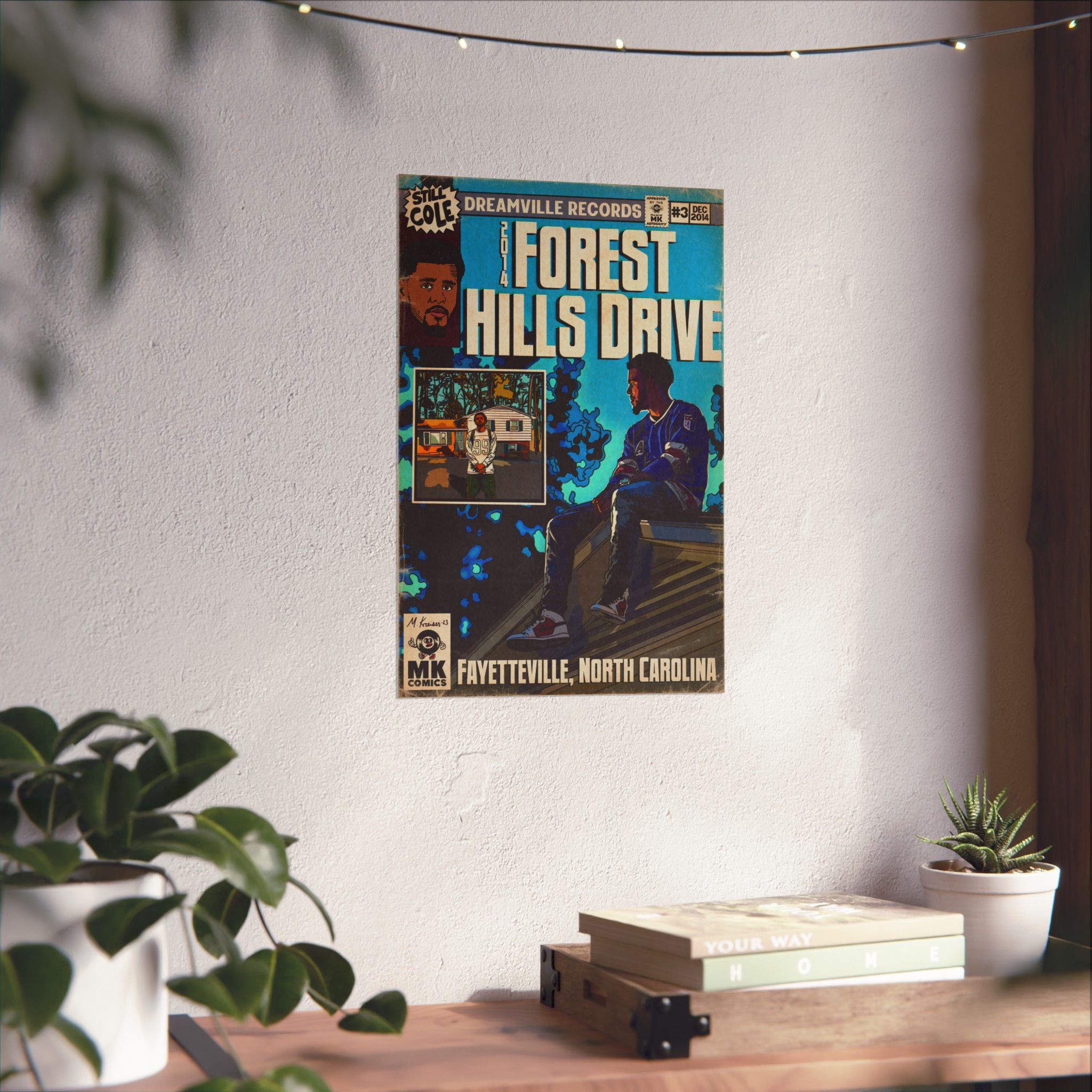 2014 Forest Hills Drive - Matte Vertical Poster – Fine Art Of MK