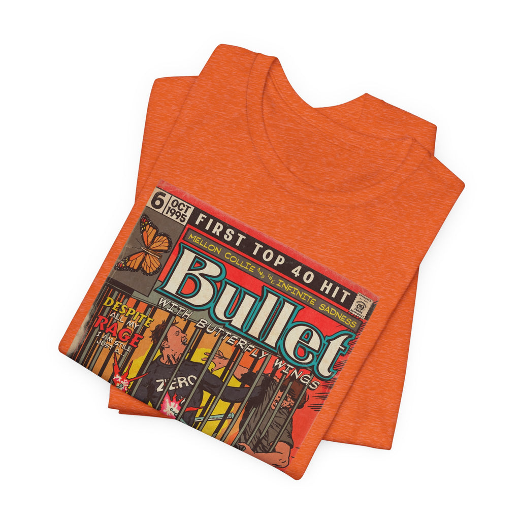 Bullet With Butterfly Wings - Unisex Jersey Short Sleeve Tee