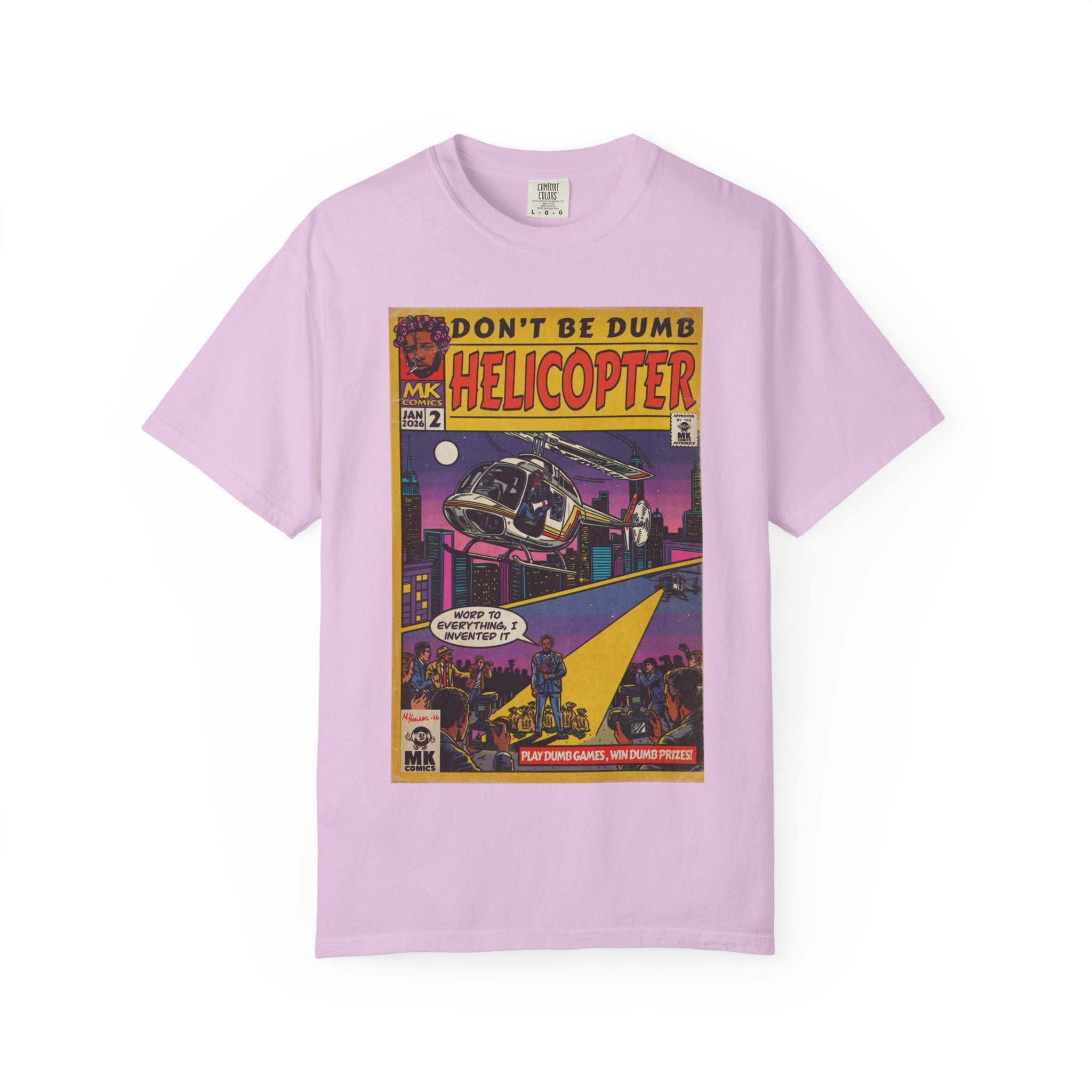 Helicopter - Unisex Comfort Colors T-shirt