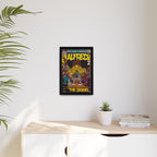 Alfredo 2 - Matte Canvas, Framed (Multi-color)