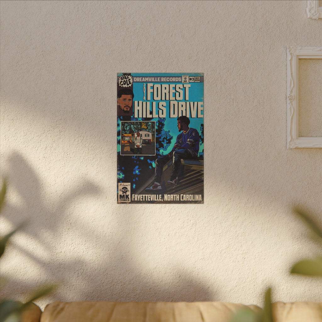 2014 Forest Hills Drive - Matte Canvas, Stretched, 0.75"