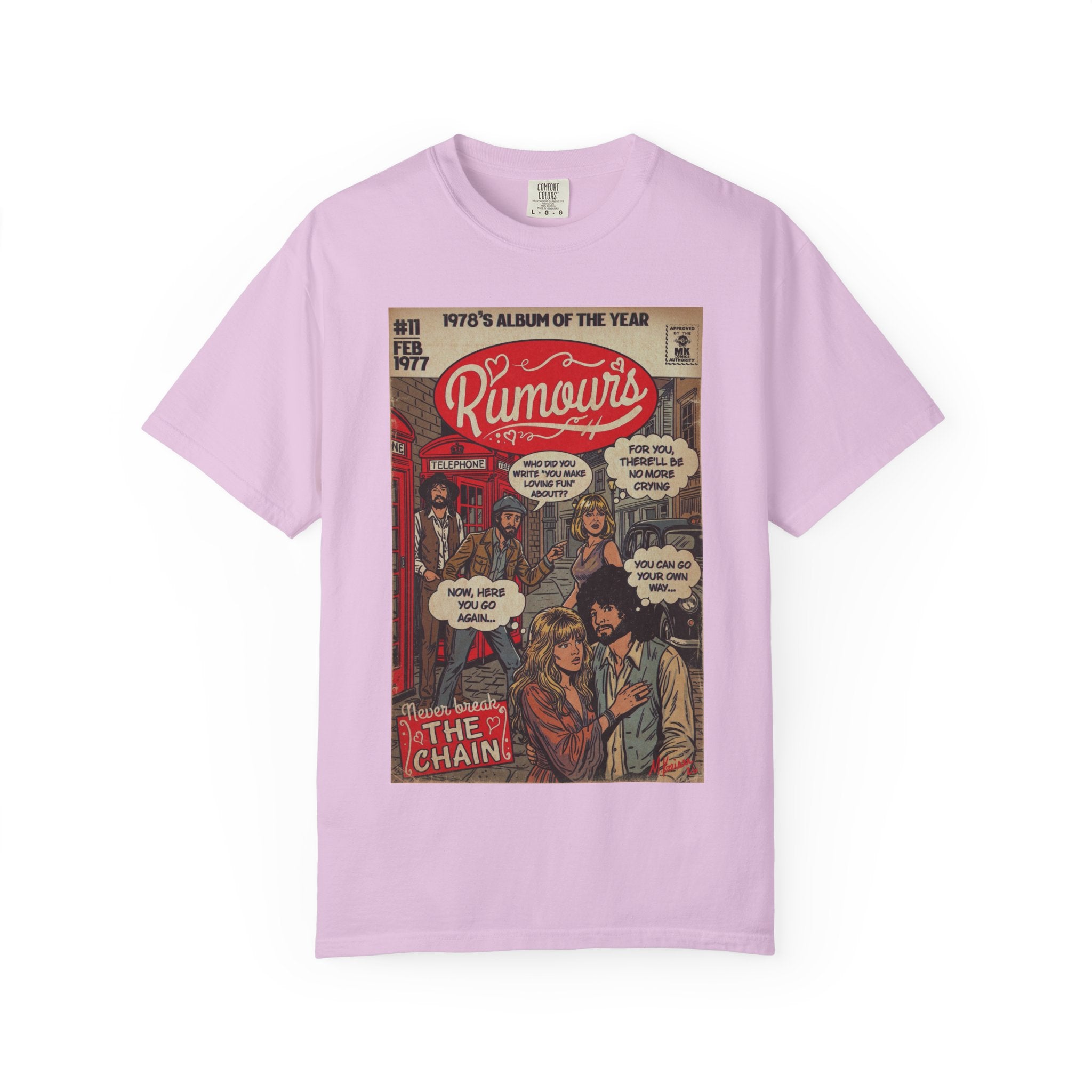 Rumours - Unisex Comfort Colors T-shirt
