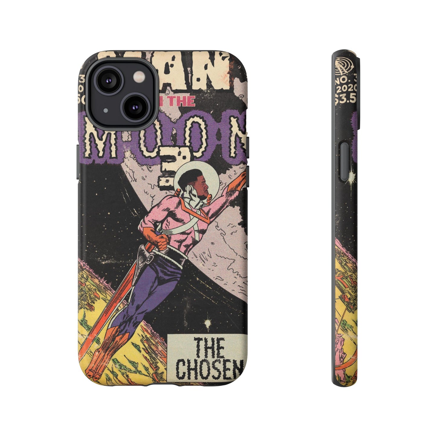 Man on the Moon 3 - Tough Phone Cases