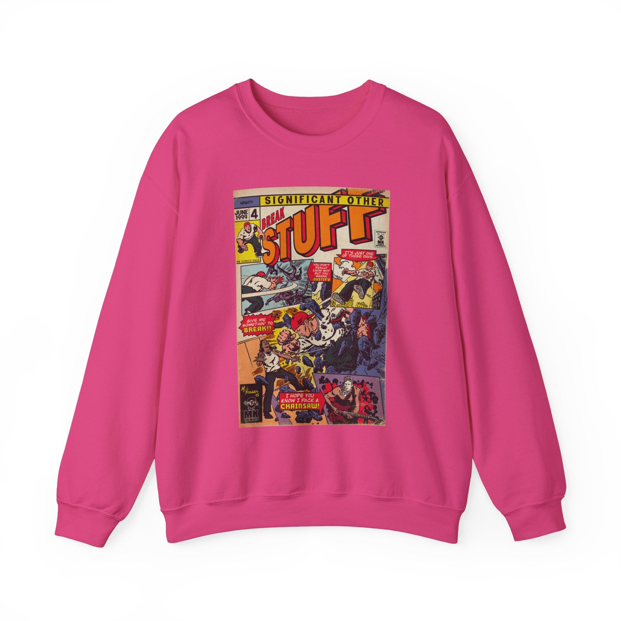 Break Stuff - Unisex Heavy Blend™ Crewneck Sweatshirt