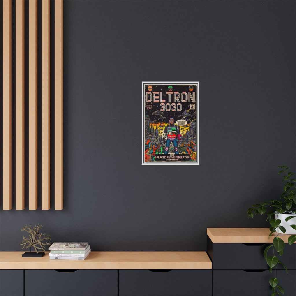3030 - Matte Canvas, Framed (Multi-color)