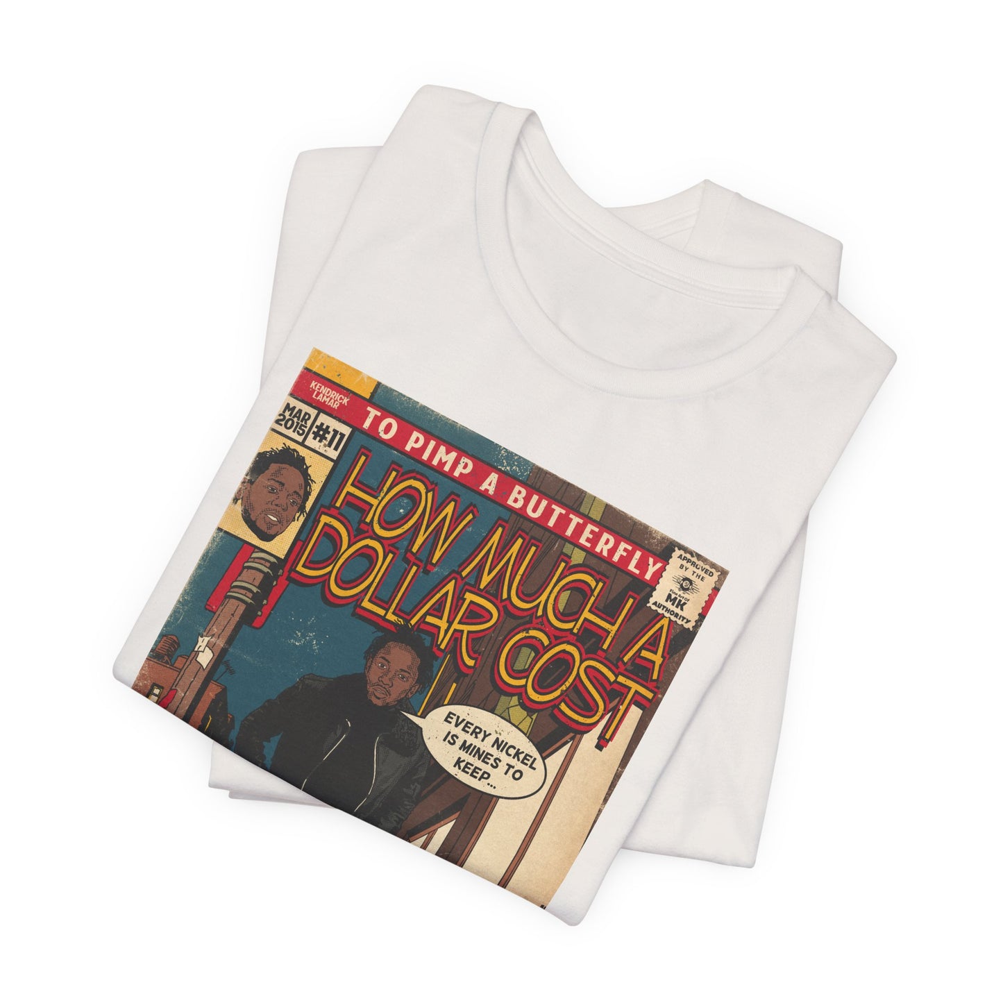 Kendrick Lamar - How Much A Dollar Cost - Unisex Jersey Short Sleeve Tee