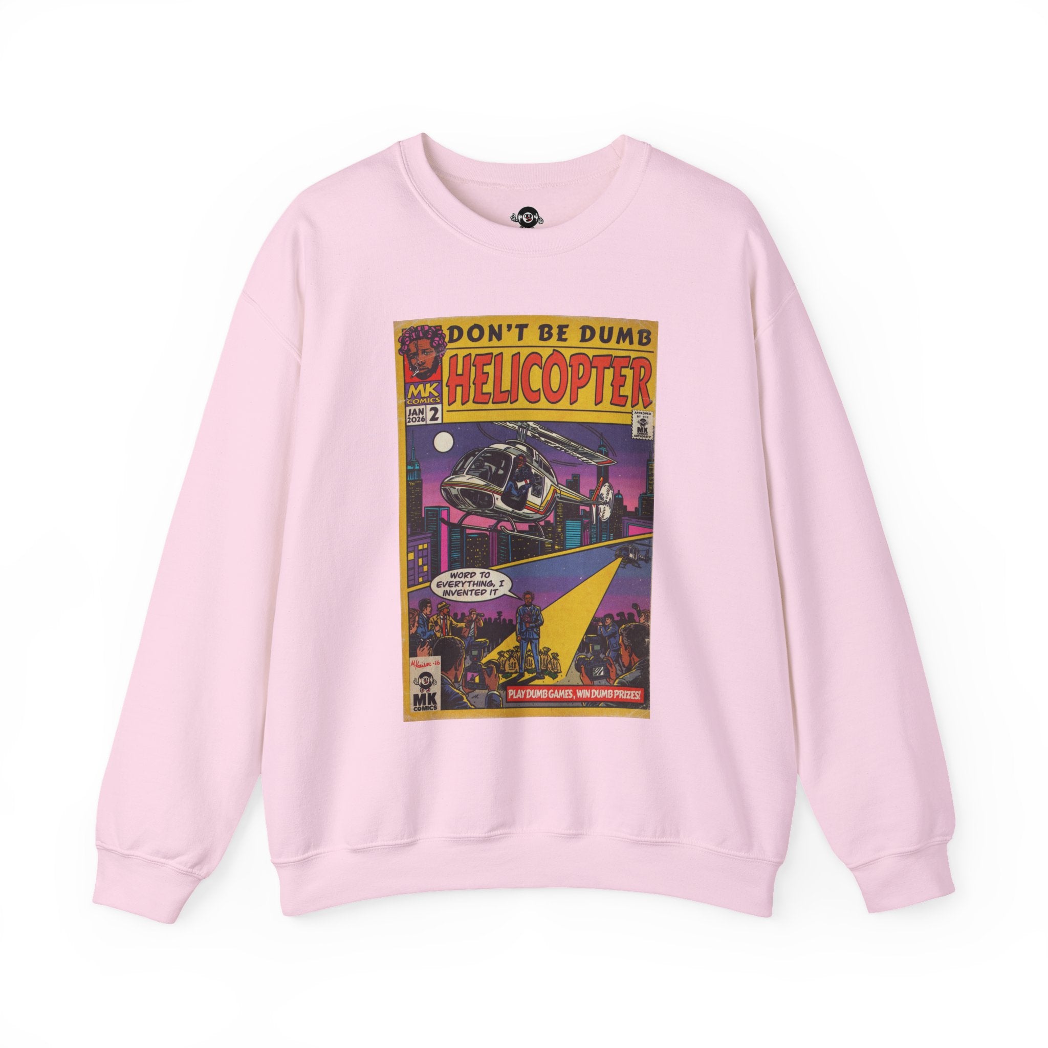 Helicopter - Unisex Heavy Blend™ Crewneck Sweatshirt