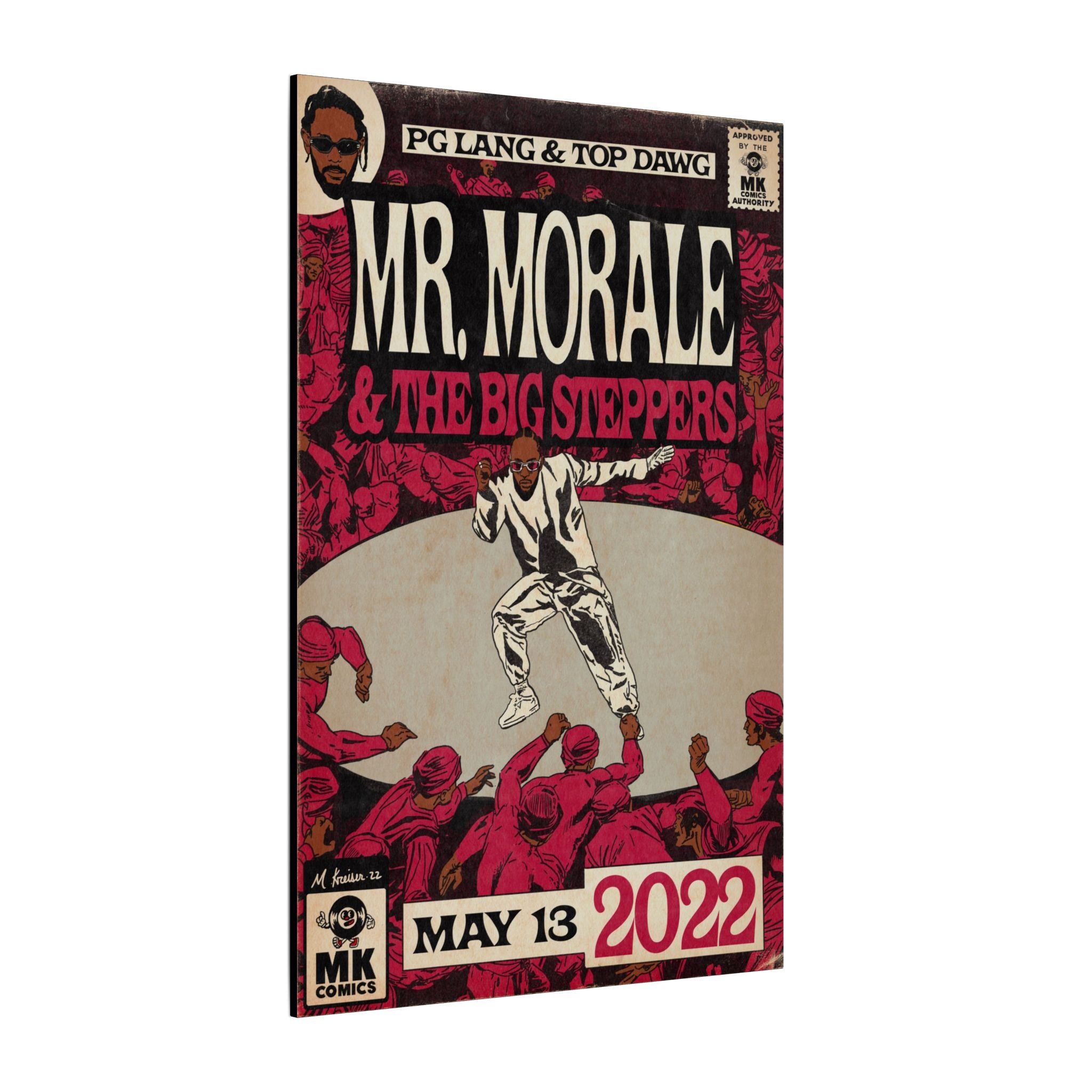 Morale Steppers - Matte Canvas, Stretched, 0.75" (Multi-Size)