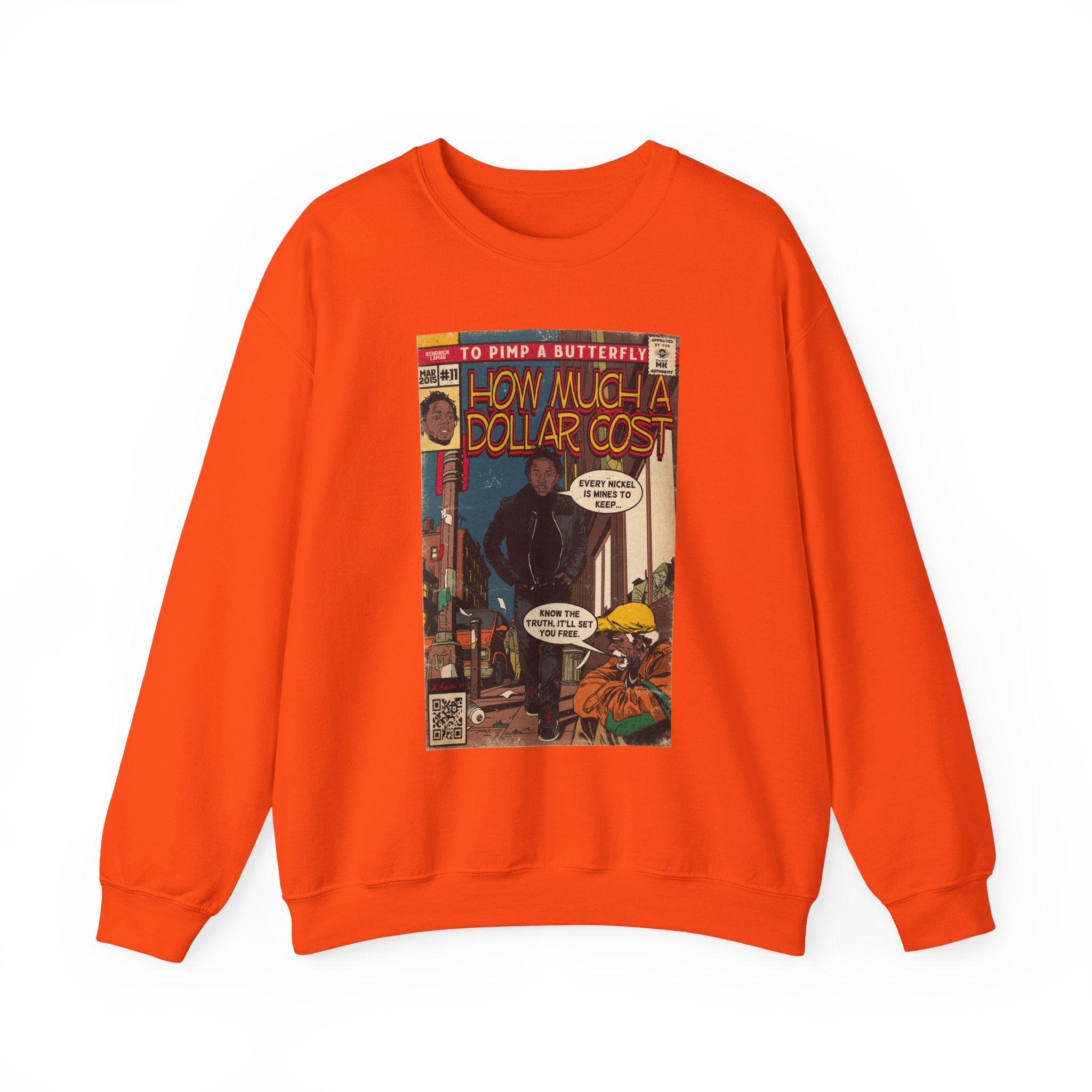 How Much A Dollar Cost- Unisex Heavy Blend™ Crewneck Sweatshirt