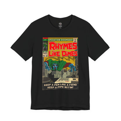 Rhymes Like Dimes - Unisex Jersey Short Sleeve Tee