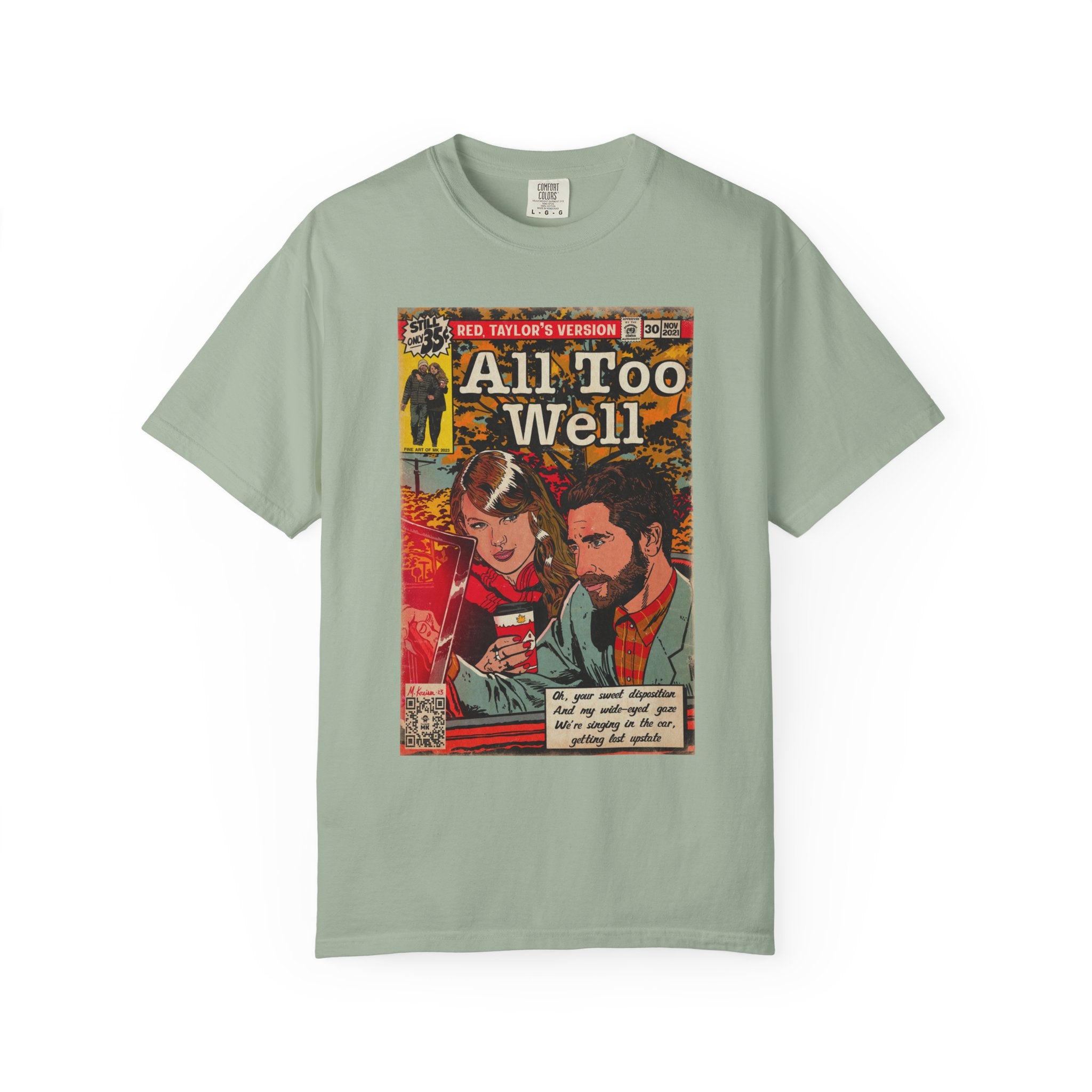 All Too Well - Unisex Comfort Colors T-shirt