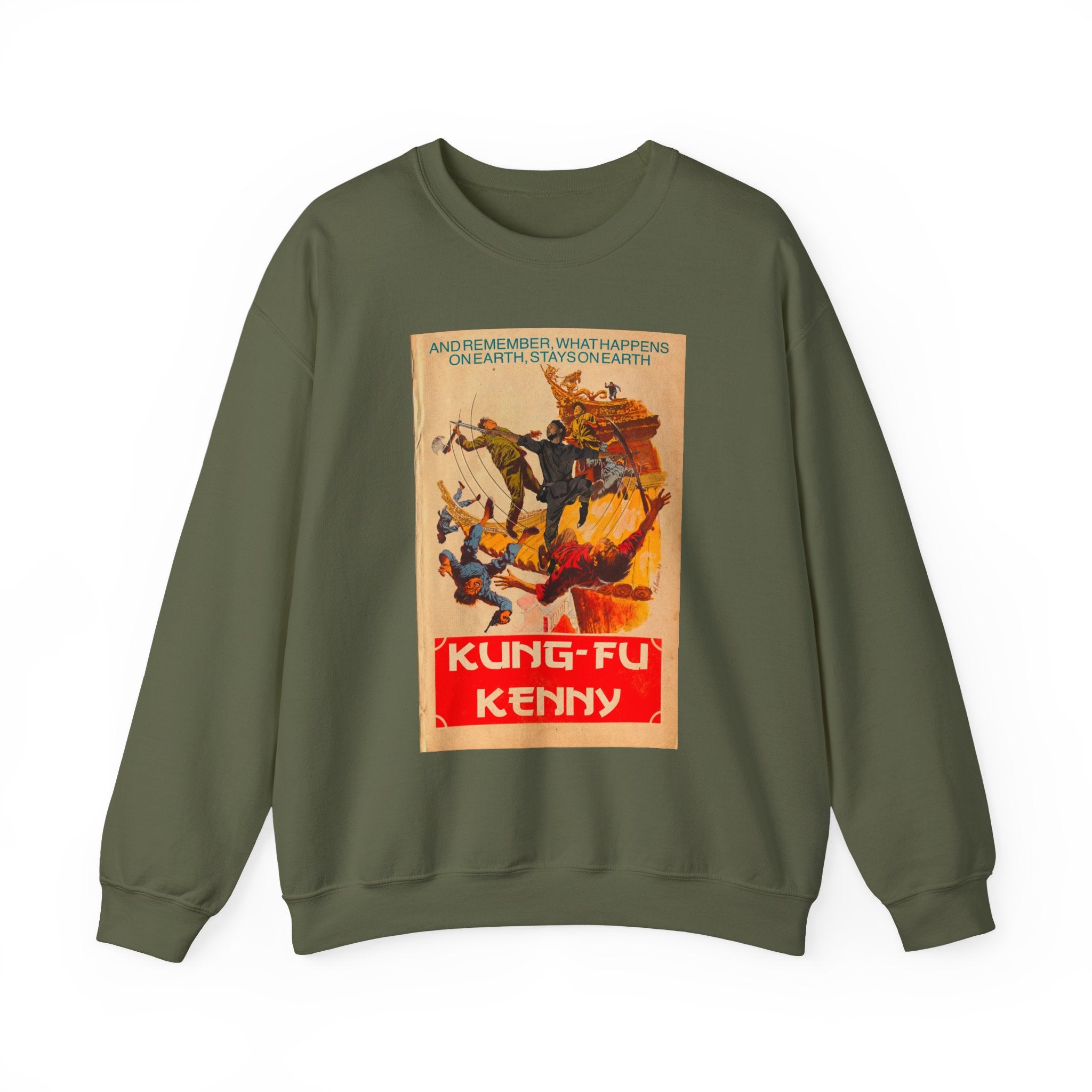 Kung Fu Kenny - Unisex Heavy Blend™ Crewneck Sweatshirt