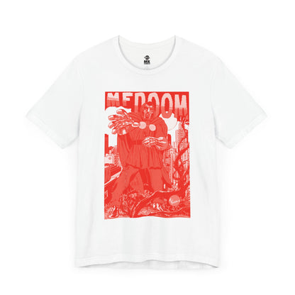 DOOM - Comic Book Art - RED VARIANT - Unisex Jersey Short Sleeve Tee