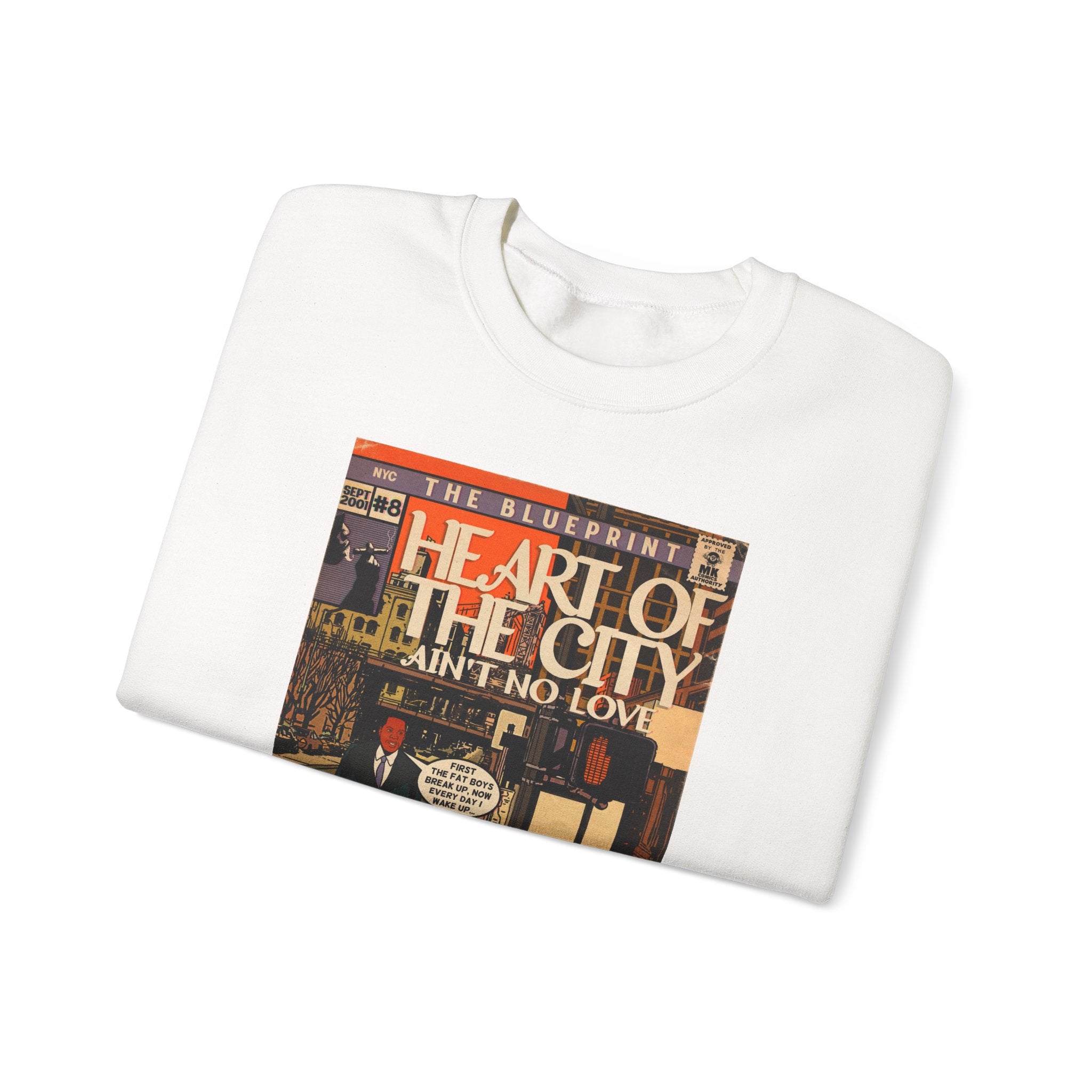 Heart of the City - Unisex Heavy Blend™ Crewneck Sweatshirt