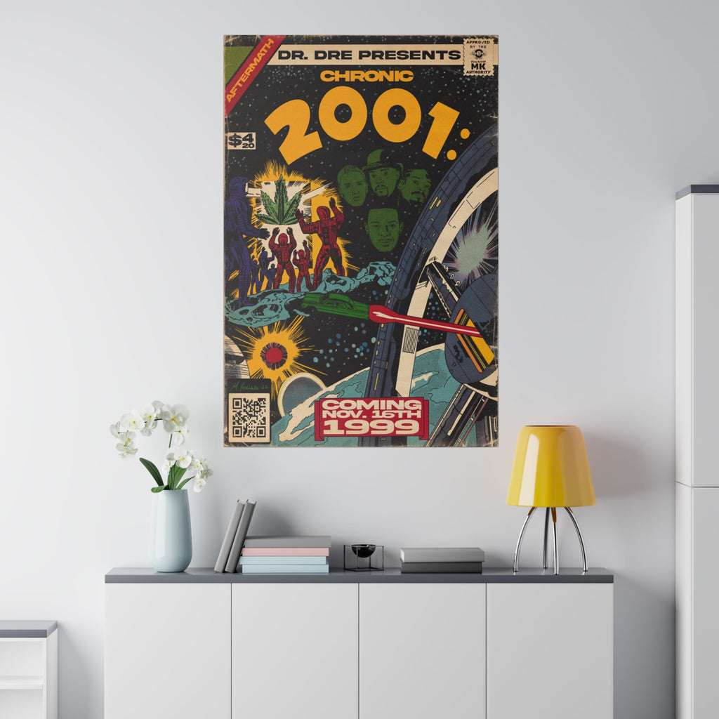 Chronic 2001 - Matte Canvas, Stretched
