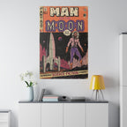 Man On The Moon - Matte Canvas, Stretched, 0.75"