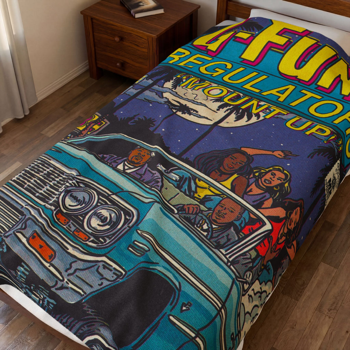 Regulate - Velveteen Plush Blanket